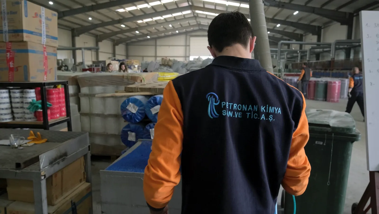 Petronan production team on site